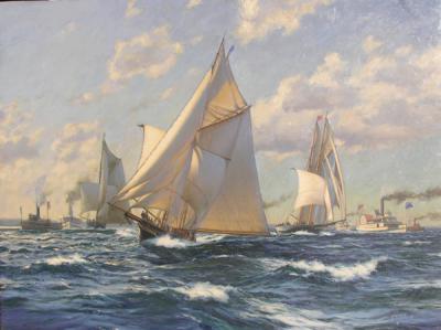 "The Great Transatlantic Race of 1866."