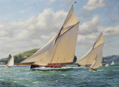 �Volunteer� and �Viking�. The Auckland Anniversary Regatta of January 29th, 1894.